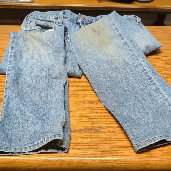 Carhartt Relaxed Fit Light Blue Jeans *Work Worn* - Picture 2 of 10